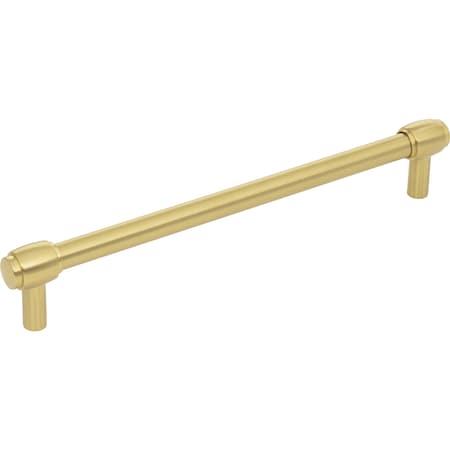 Jeffrey Alexander 192 mm Center-to-Center Brushed Gold Hayworth Cabinet Bar Pull 885-192BG